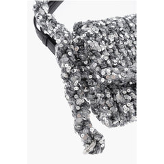 Jil Sander Silver Polyester Shoulder Bag