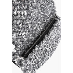 Jil Sander Silver Polyester Shoulder Bag
