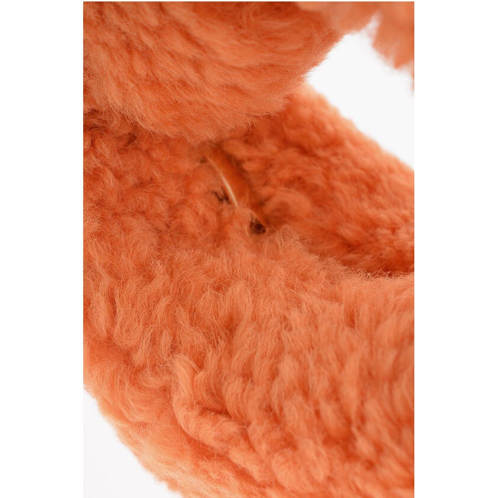 Bottega Veneta Orange Lambskin Tote Bag