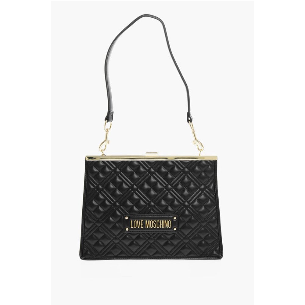 Moschino Black Polyethylene Shoulder Bag