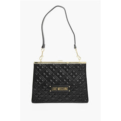 Moschino Black Polyethylene Shoulder Bag