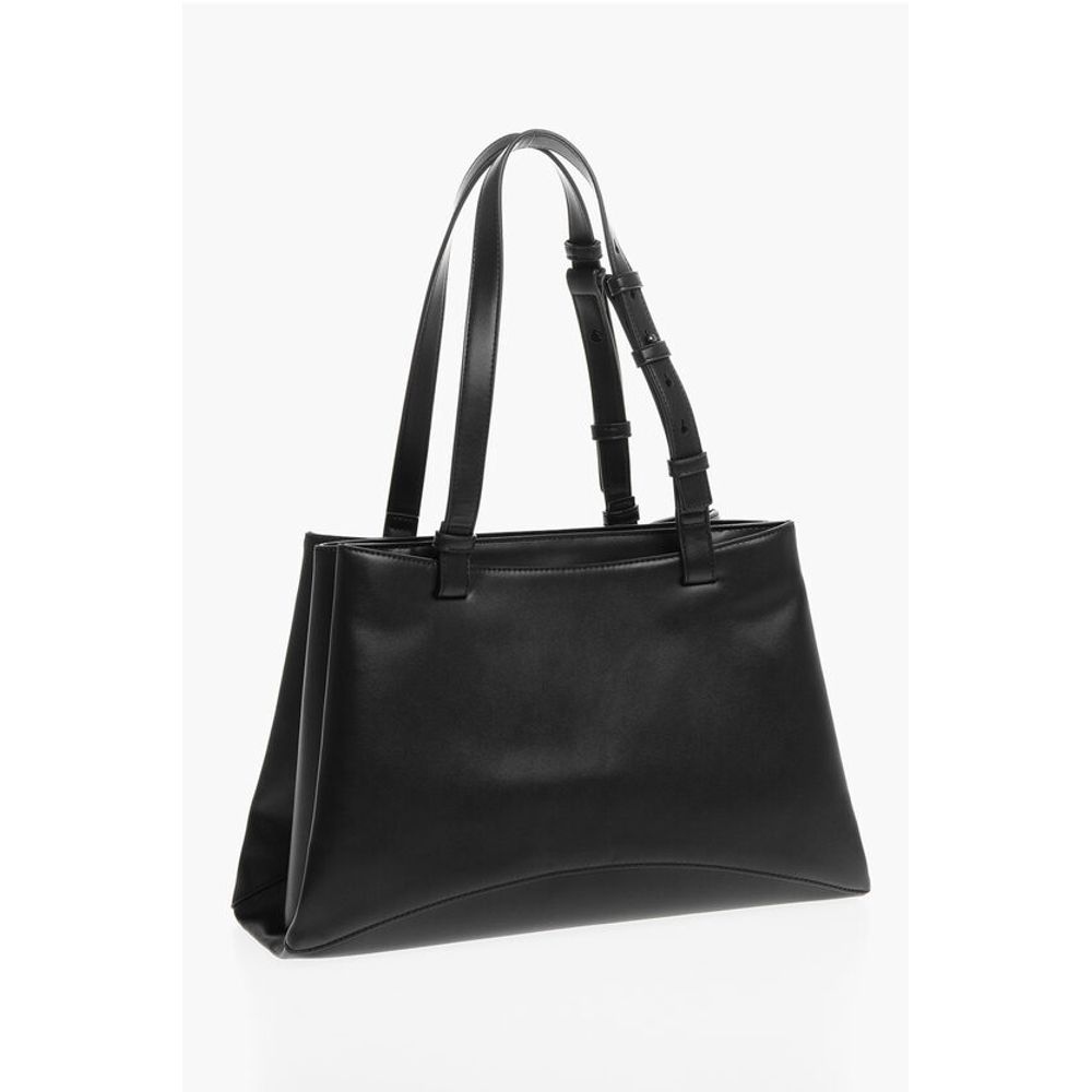 Moschino Black Polyethylene Tote Bag