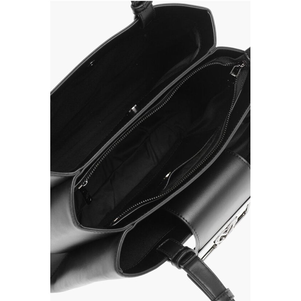Moschino Black Polyethylene Tote Bag