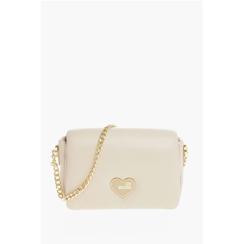 Moschino Beige Polyethylene Shoulder Bag
