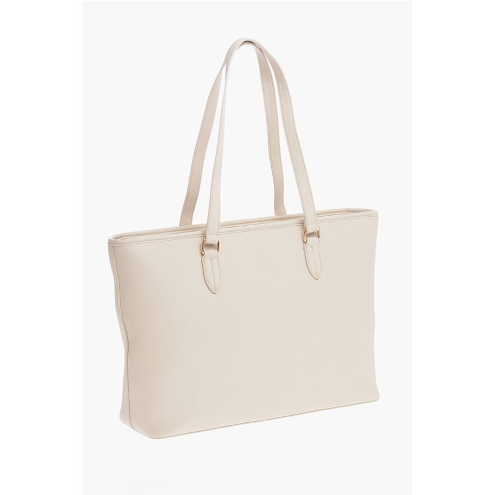 Moschino Beige Polyethylene Tote Bag