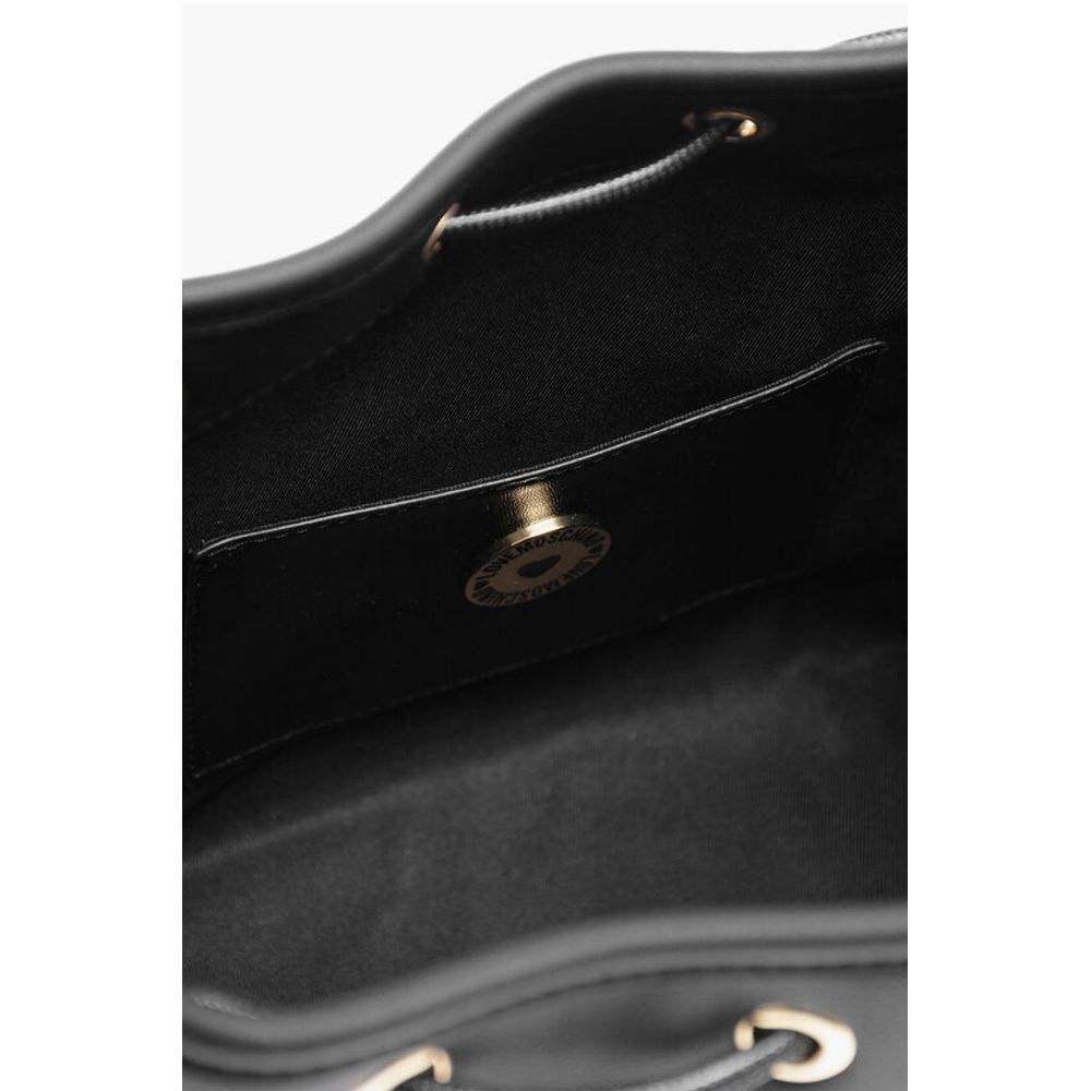 Moschino Black Polyethylene Shoulder Bag