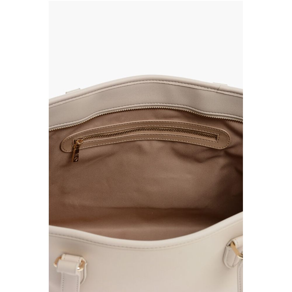 Moschino Beige Polyethylene Tote Bag