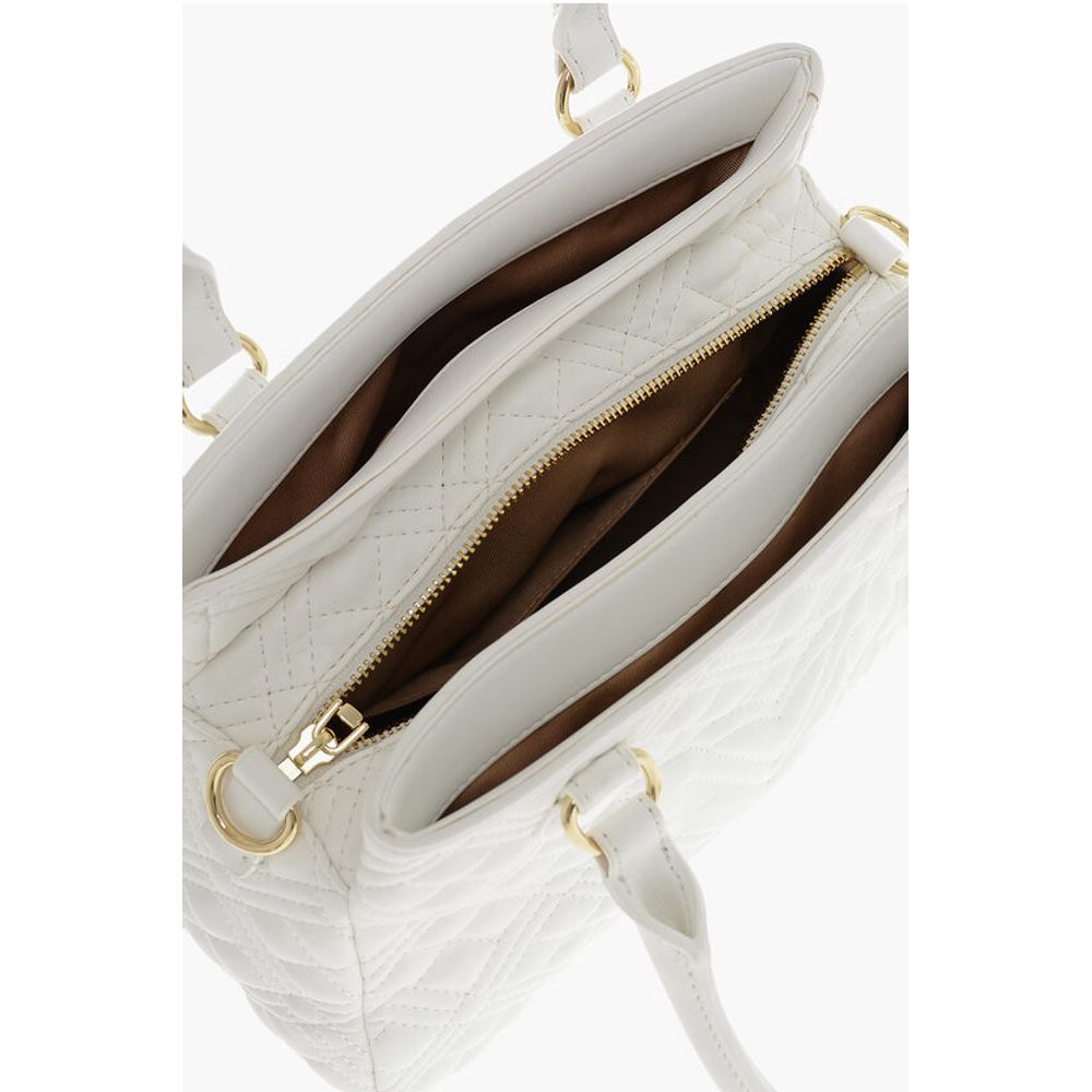 Moschino White Polyethylene Tote Bag