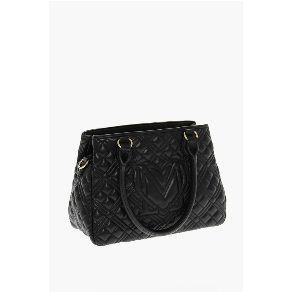Moschino Black Polyethylene Tote Bag