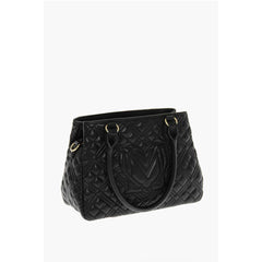Moschino Black Polyethylene Tote Bag