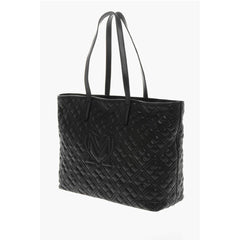 Moschino Black Polyethylene Tote Bag