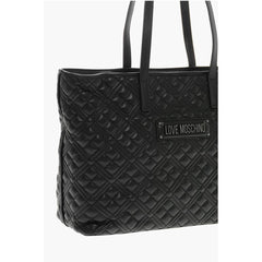Moschino Black Polyethylene Tote Bag