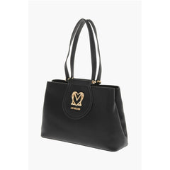 Moschino Black Polyethylene Tote Bag