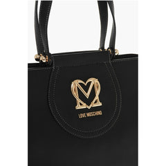 Moschino Black Polyethylene Tote Bag