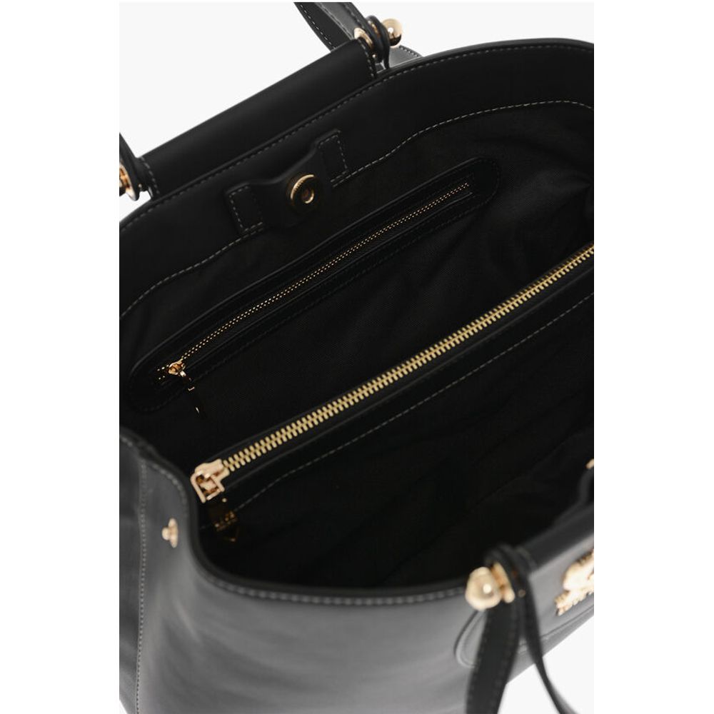 Moschino Black Polyethylene Tote Bag