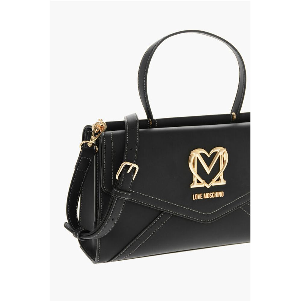 Moschino Black Polyethylene Tote Bag