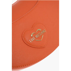 Moschino Orange Polyethylene Shoulder Bag