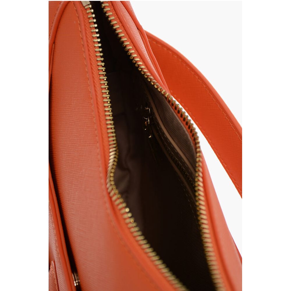 Moschino Orange Polyethylene Shoulder Bag