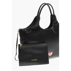 Moschino Black Polyethylene Shoulder Bag
