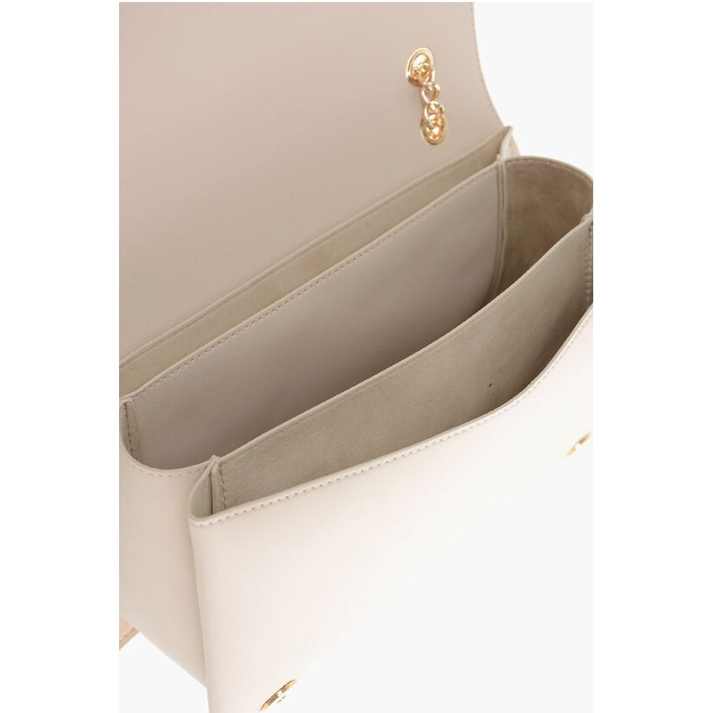 Moschino Beige Polyethylene Shoulder Bag