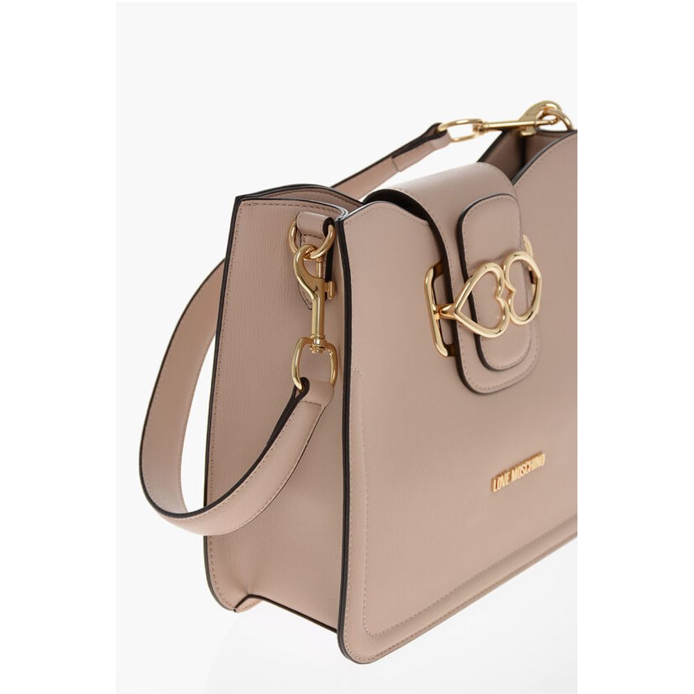 Moschino Beige Polyethylene Shoulder Bag
