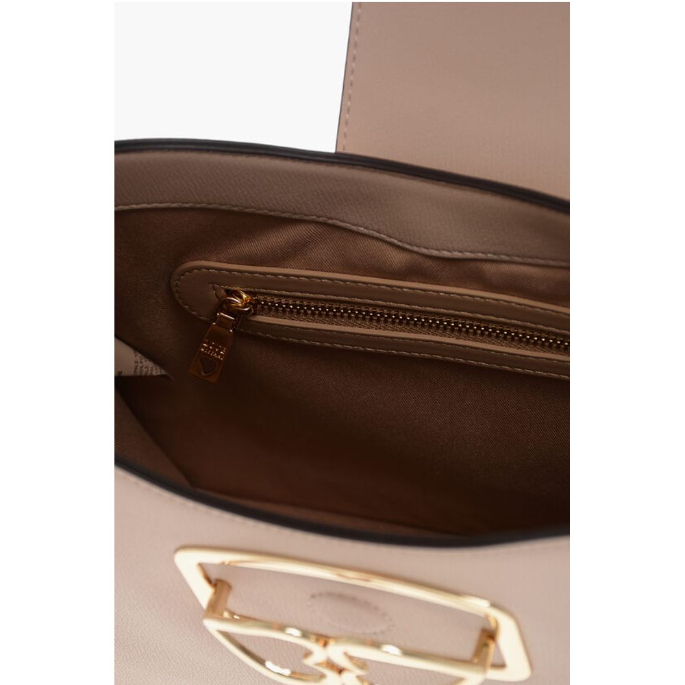 Moschino Beige Polyethylene Shoulder Bag
