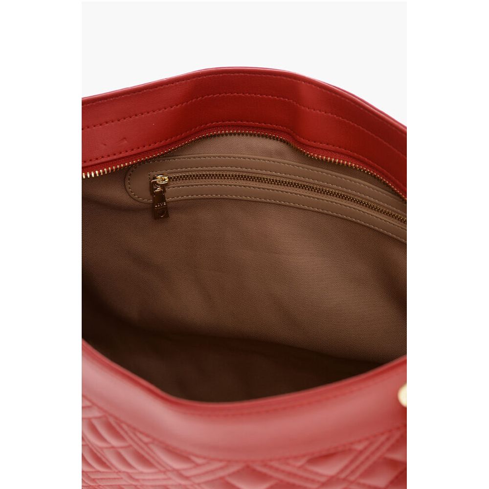 Moschino Red Polyethylene Tote Bag
