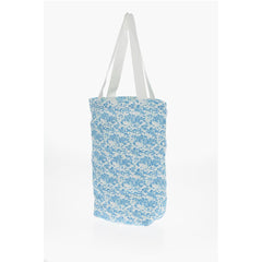 Samsoe Samsoe Blue Cotton Shoulder Bag