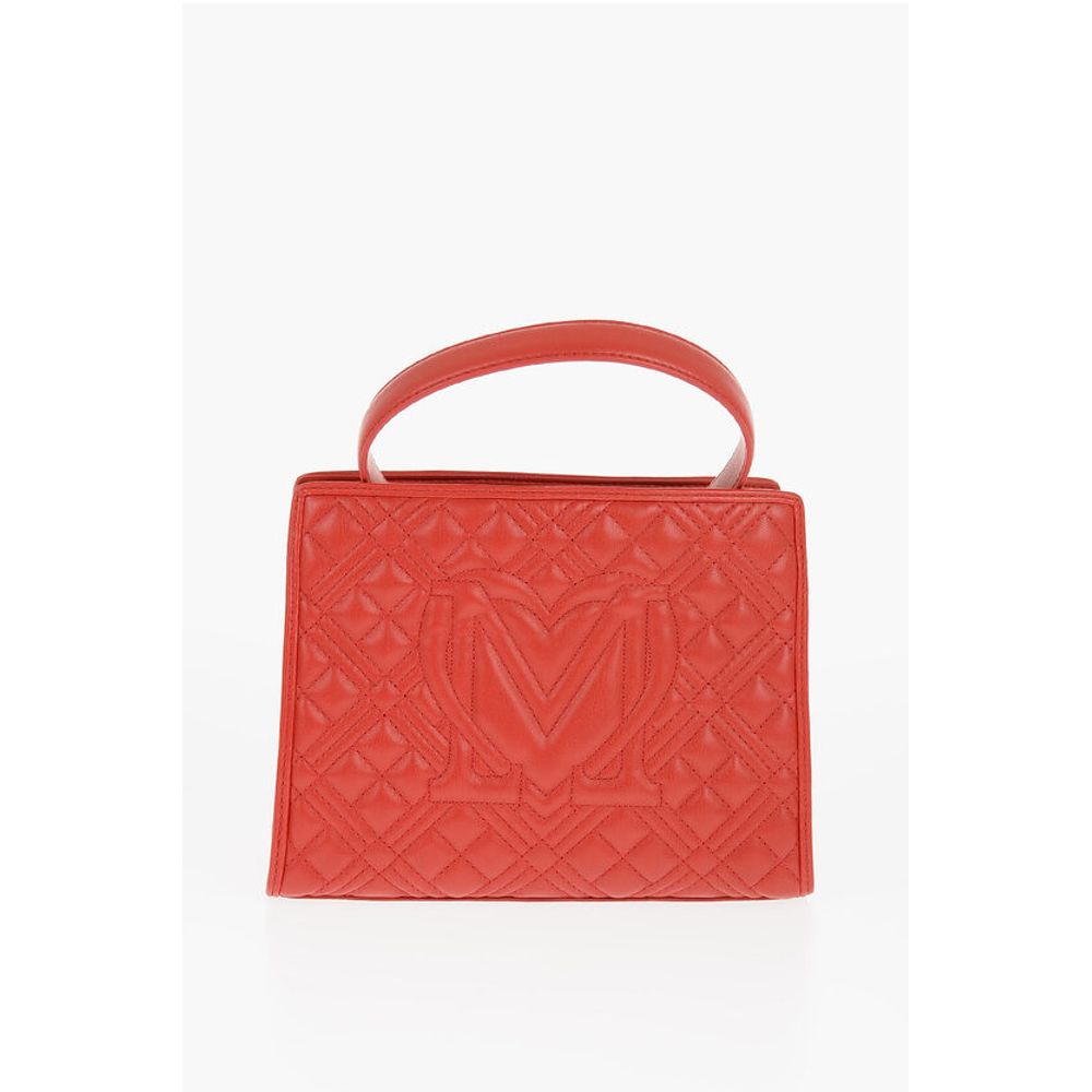 Moschino Red Polyethylene Tote Bag