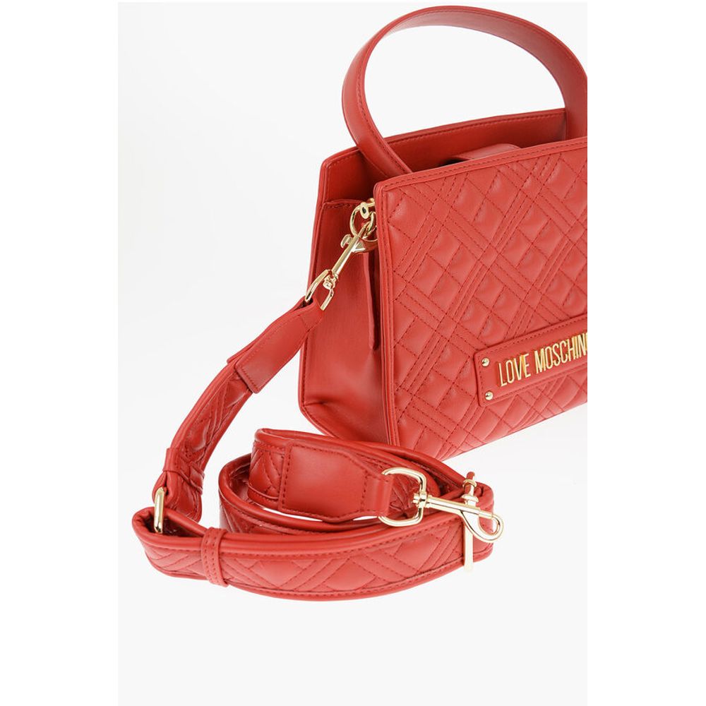 Moschino Red Polyethylene Tote Bag
