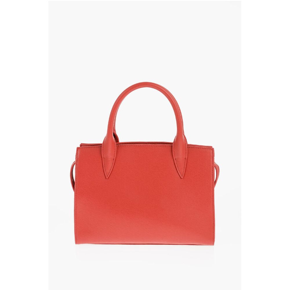 Moschino Red Polyethylene Tote Bag