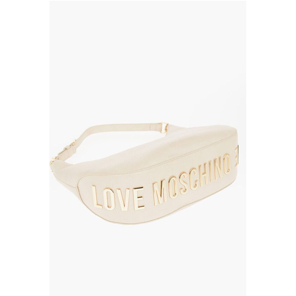 Moschino Beige Polyethylene Shoulder Bag