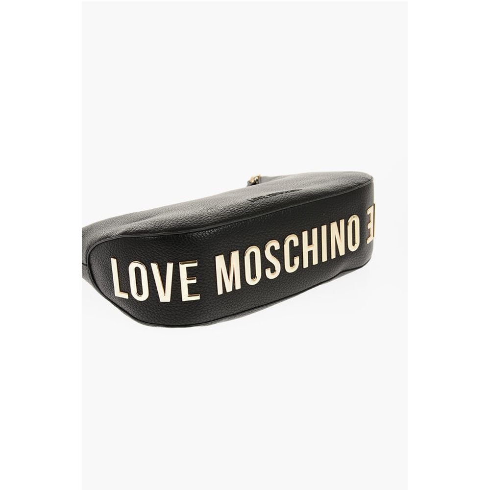 Moschino Black Polyethylene Shoulder Bag