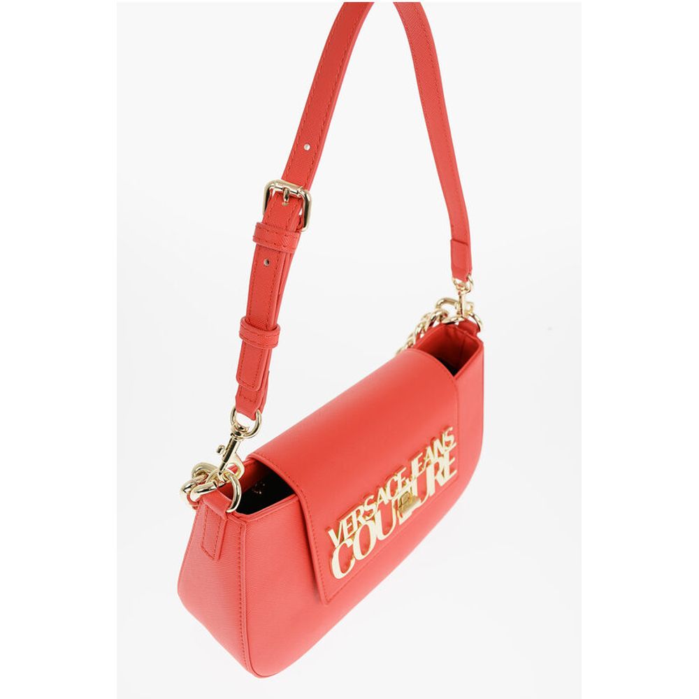 Versace Orange Polyester Shoulder Bag
