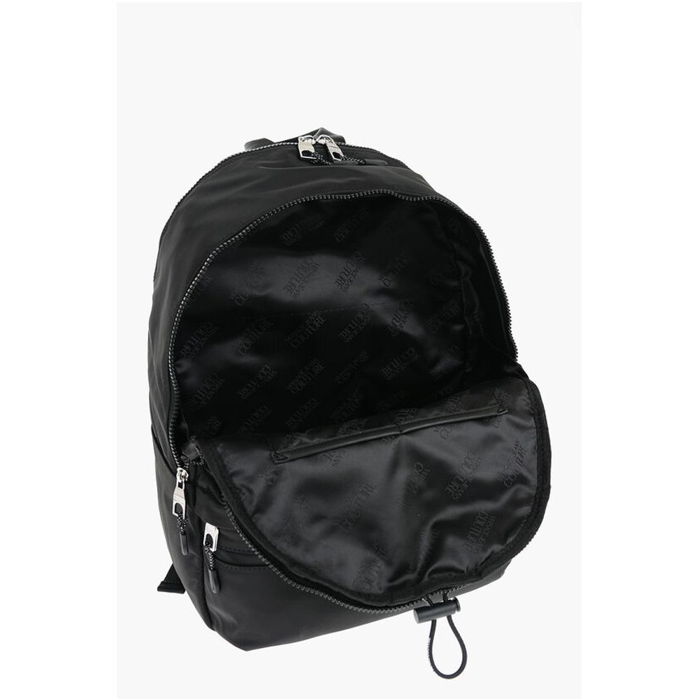 Versace Black Polyamide Backpack