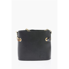 Versace Black Polyester Shoulder Bag