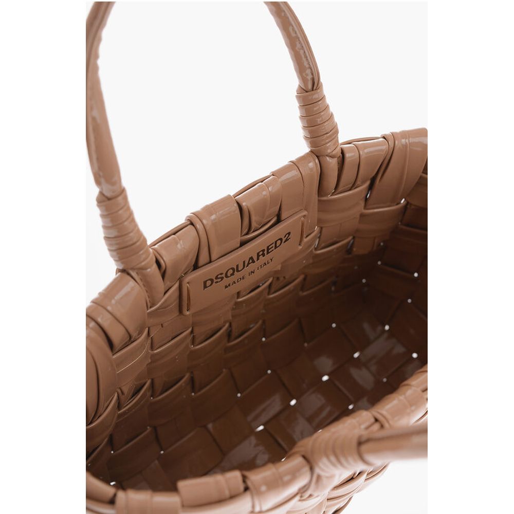 Dsquared² Beige Polyethylene Tote Bag