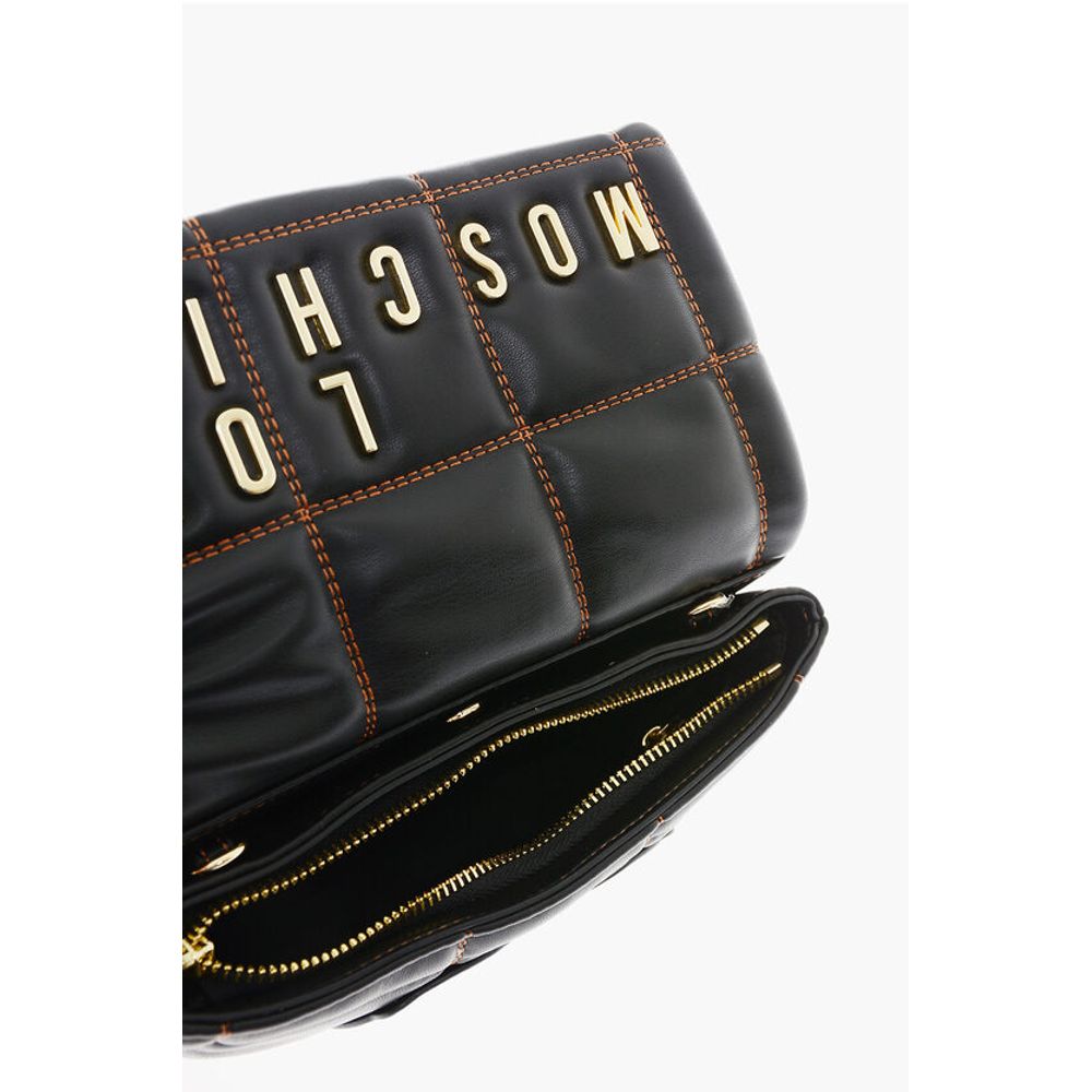 Moschino Black Polyethylene Tote Bag