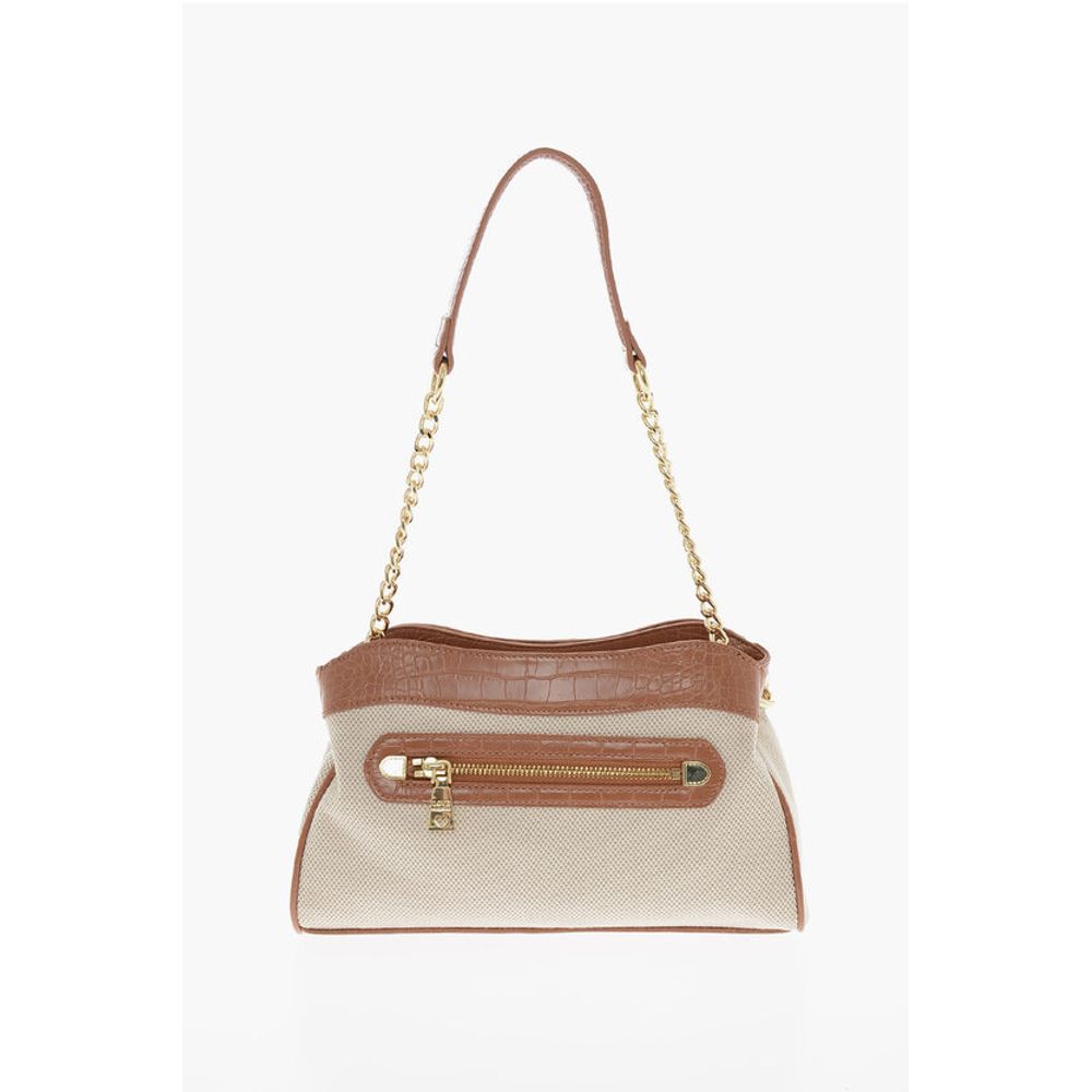 Moschino White Cotton Tote Bag