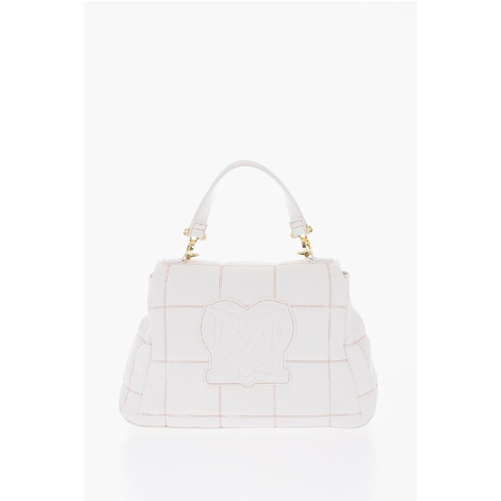 Moschino White Polyethylene Tote Bag