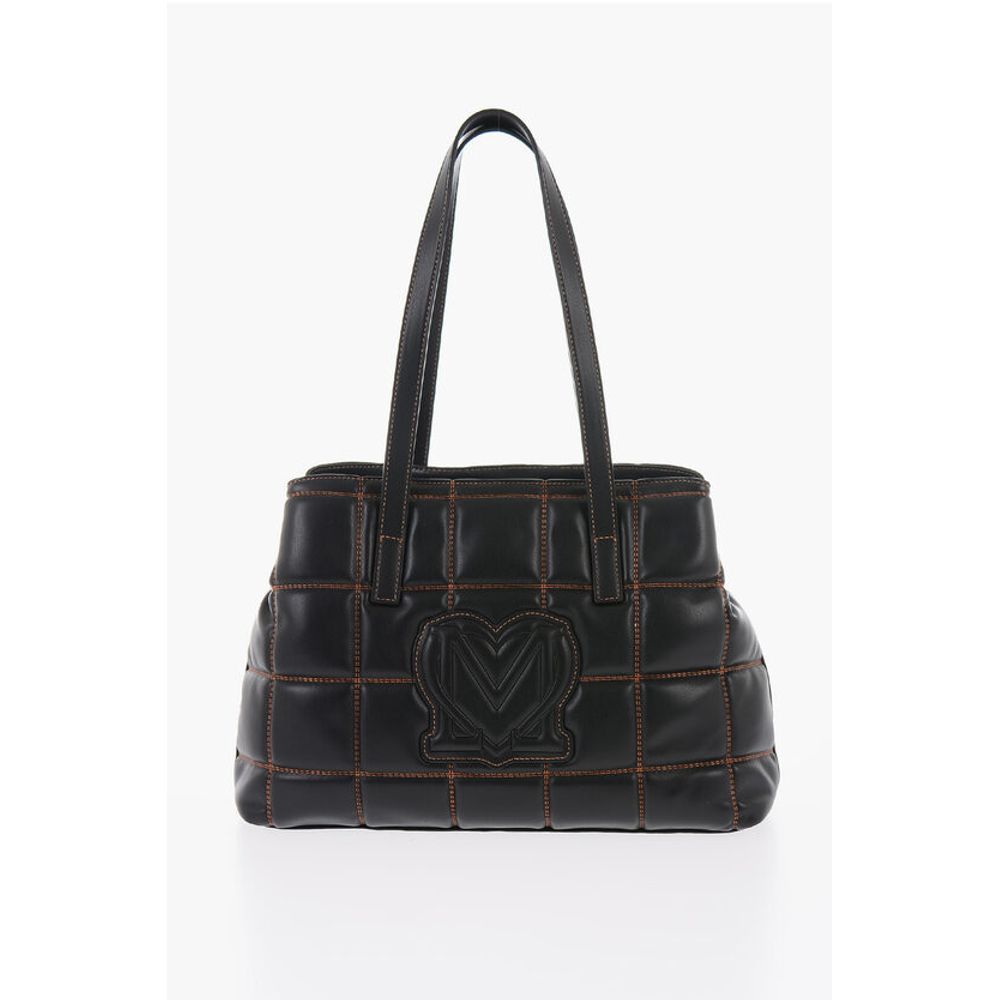 Moschino Black Polyethylene Shoulder Bag