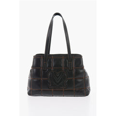 Moschino Black Polyethylene Shoulder Bag