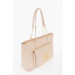 Moschino Beige Polyethylene Shoulder Bag