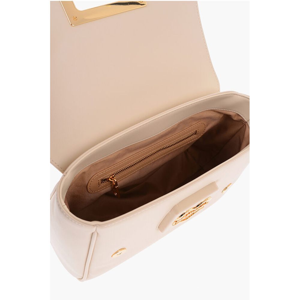 Moschino Beige Polyethylene Shoulder Bag