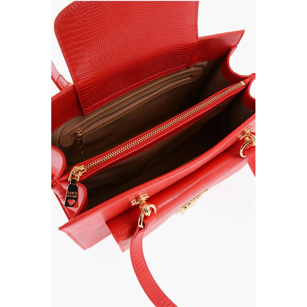 Moschino Red Polyethylene Shoulder Bag