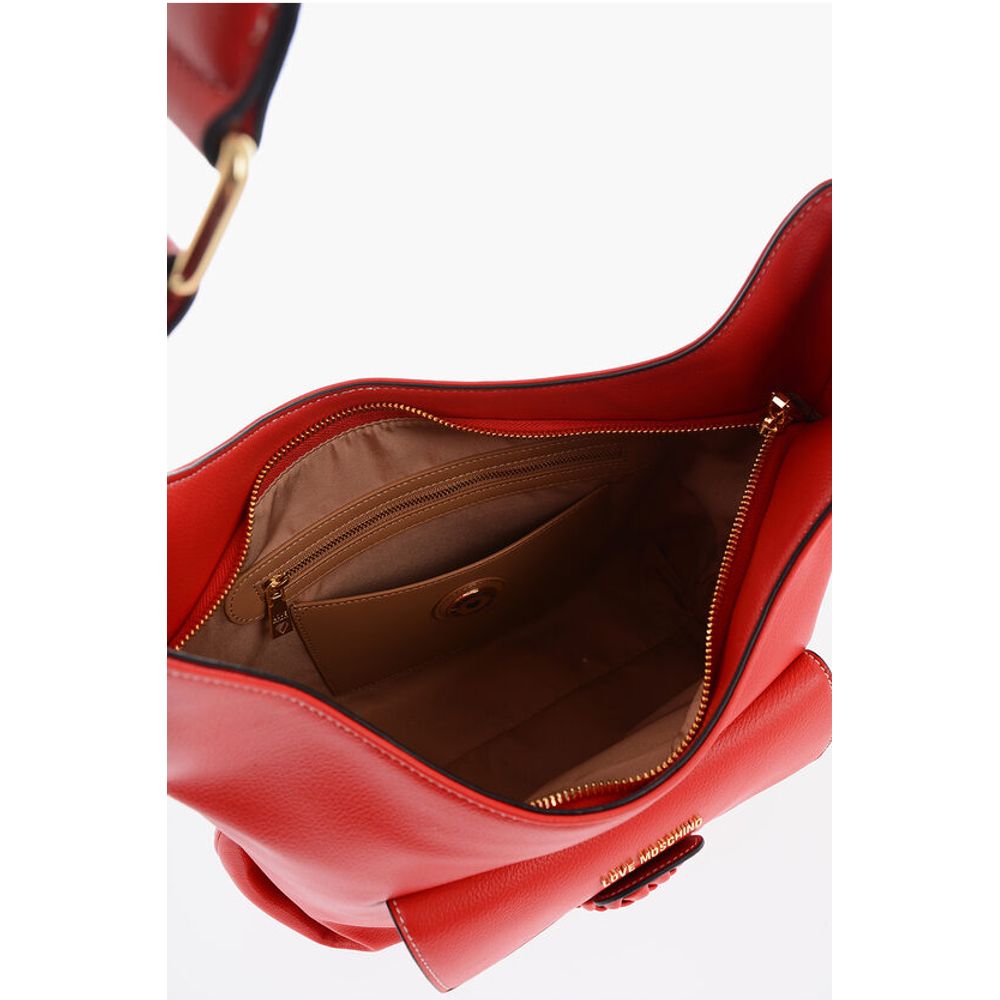 Moschino Red Polyethylene Shoulder Bag