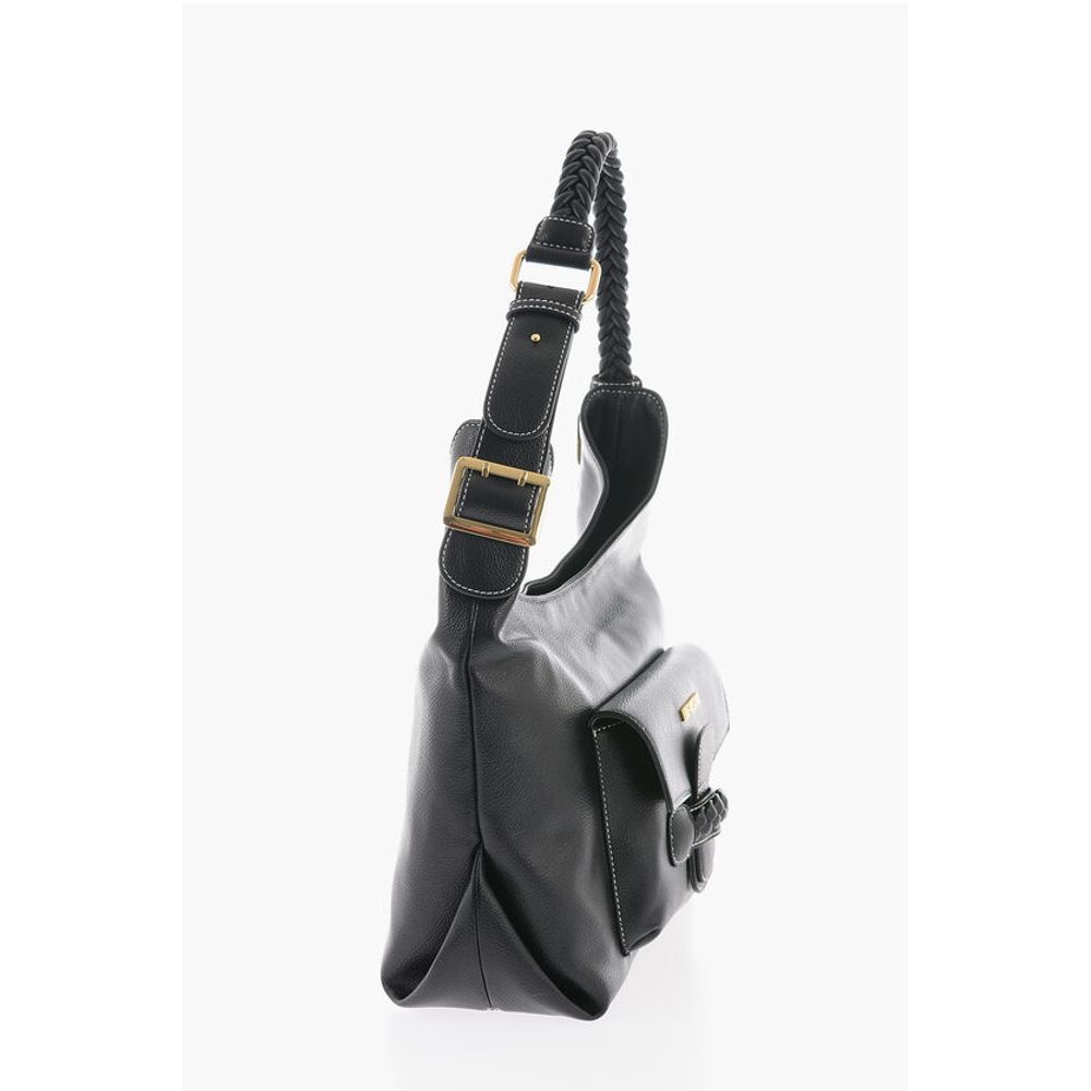 Moschino Black Polyethylene Shoulder Bag