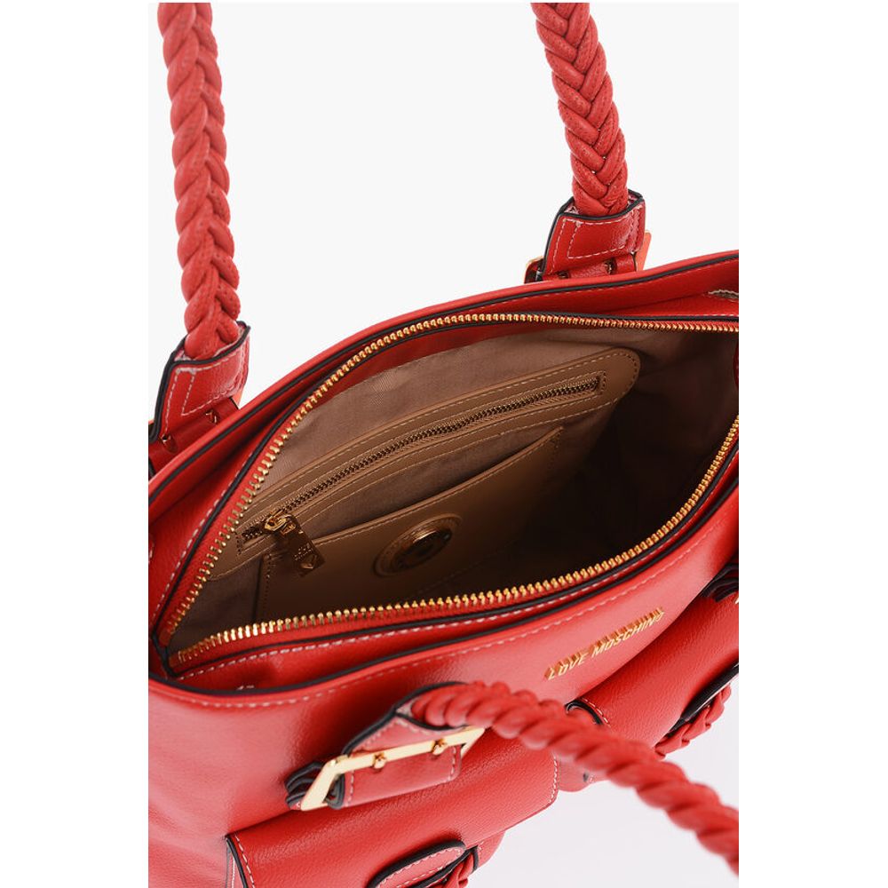 Moschino Red Polyethylene Shoulder Bag