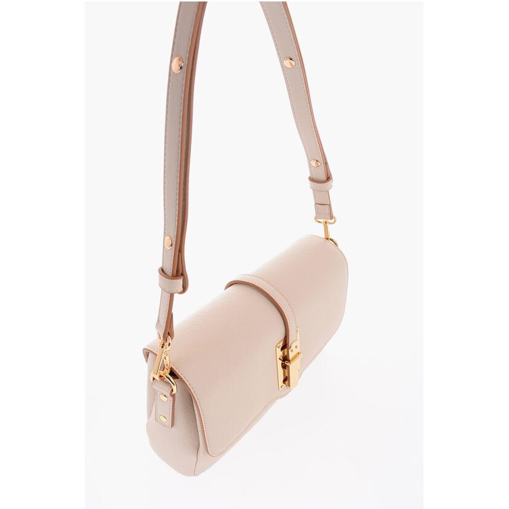 Moschino Beige Polyethylene Shoulder Bag