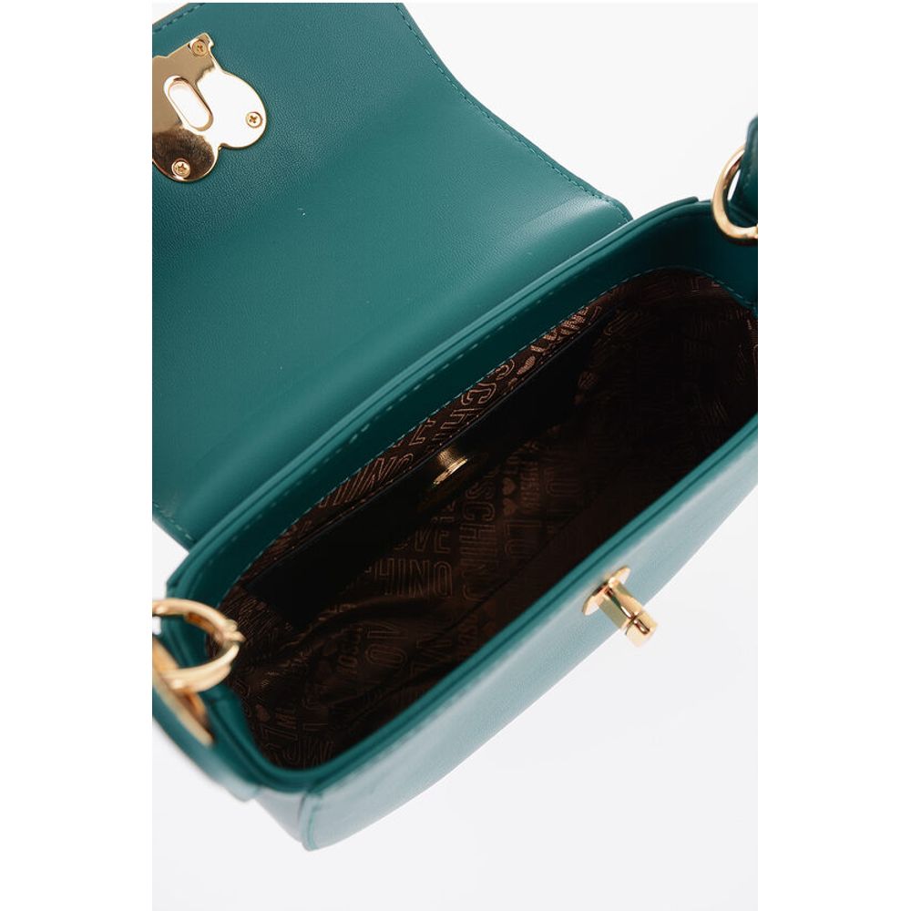 Moschino Green Polyethylene Shoulder Bag